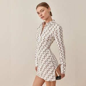 Reformation Vicky dress in frequency